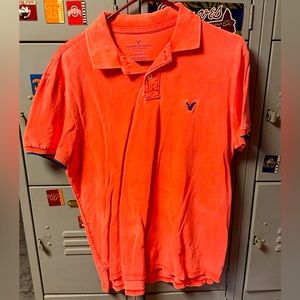 American Eagle Dress Shirt Polo Medium